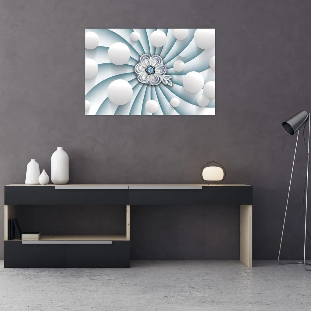 Tablou abstracției artistice (90x60 cm)