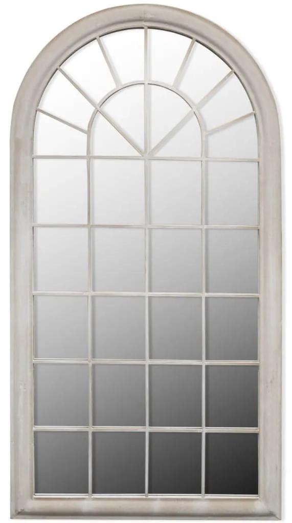 Oglinda de gradina arcada rustica 60x116 cm interior  exterior 116 x 60 cm