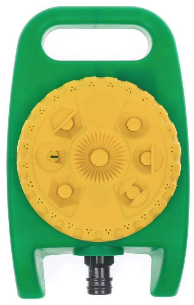 Aspersor de grădină Happy Green cu 8 funcții,verde