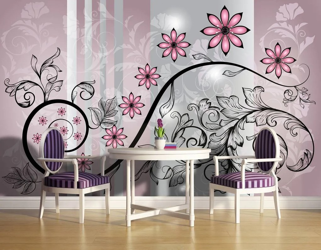 Fototapet - Flori (152,5x104 cm)