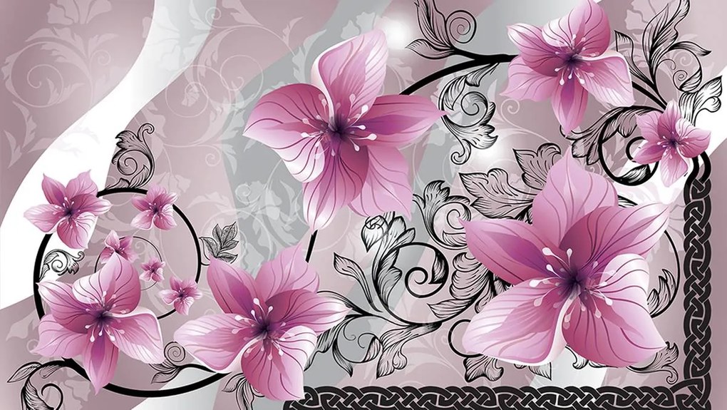 Fototapet - Flori (254x184 cm)