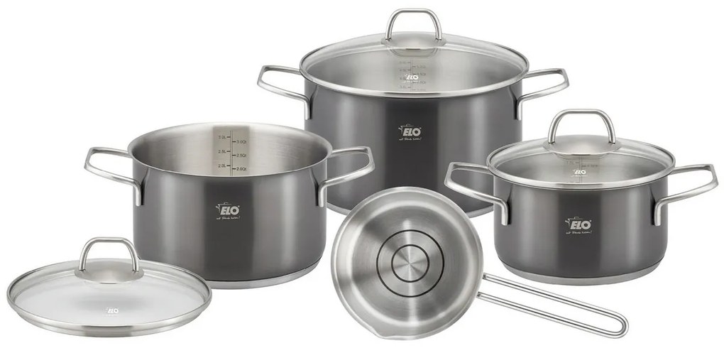 Elo 41400 Set de 4 oale din oțel inoxidabil TwiceSelect