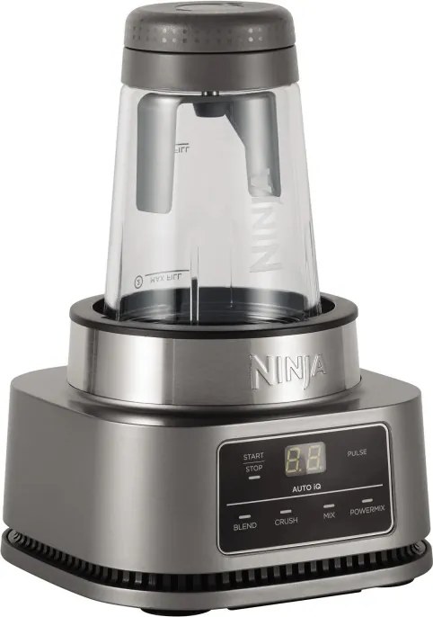Blender Ninja CB100EU, 1100W, 700ml, 400ml, 2in1, Smart Torque, Auto-iQ, Zdrobire gheata, Inox