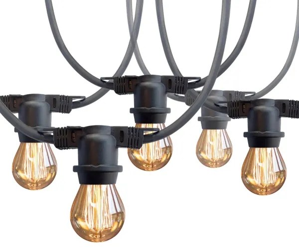 Lanț decorativ de exterior MIMOSA 10xE27/1,3W/230V IP44 10 m