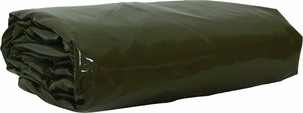 vidaXL Pânză 650g / m² Verde măsliniu 5 x 5 m Pânză cu acoperire PVC