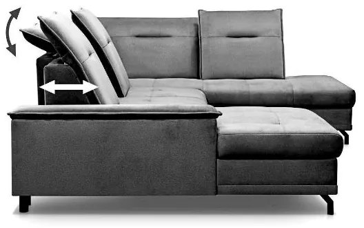 Coltar extensibil forma U verde olive Bruno
