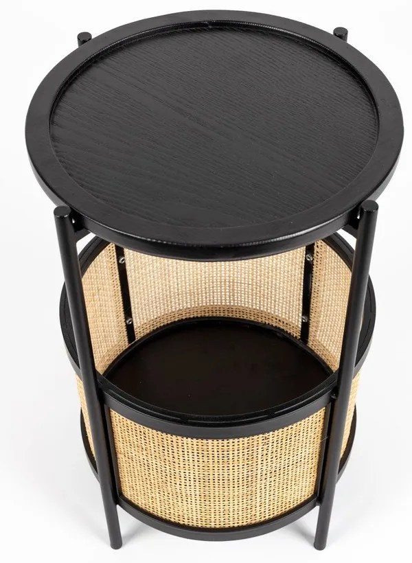 Măsuță auxiliară rotundă ø 30 cm Makoto – White Label