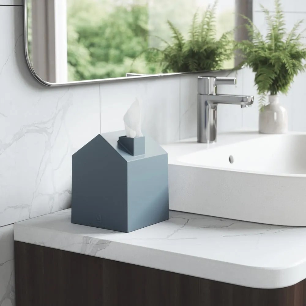 Cutie pentru șervețele din plastic Casa – Umbra