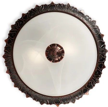 Brilagi - Plafonieră FRESCO 2xE27/40W/230V Ø 30 cm bronzată
