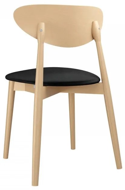 Scaun sufragerie KD 65 C (Fag + Negru) . Promo -17%. 1103482