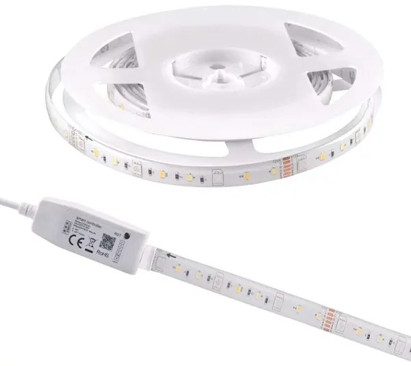RGB LED Bandă dimmabilă exterior Wi-fi LED/8W IP65 2 m Tuya