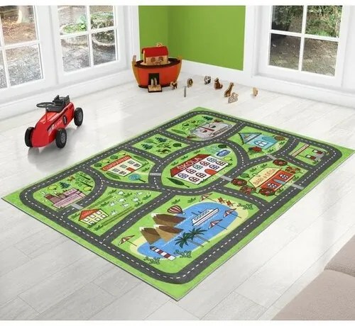 Covor pentru copii Bellatex Track , 100 x 150 cm