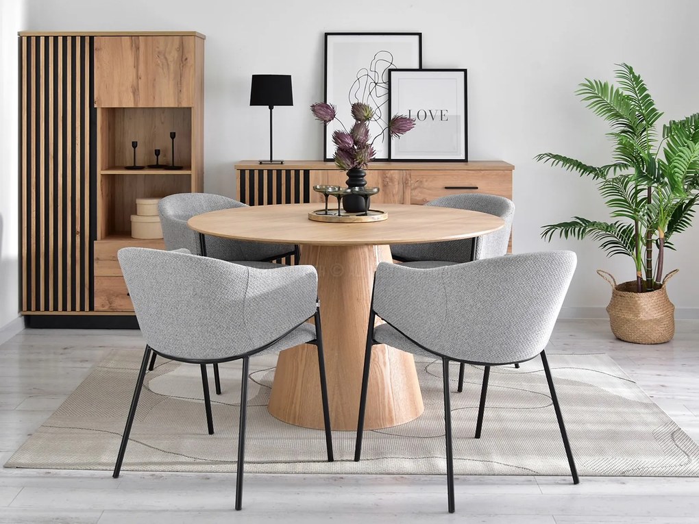 Scaun Chad (gri + negru). 1111008