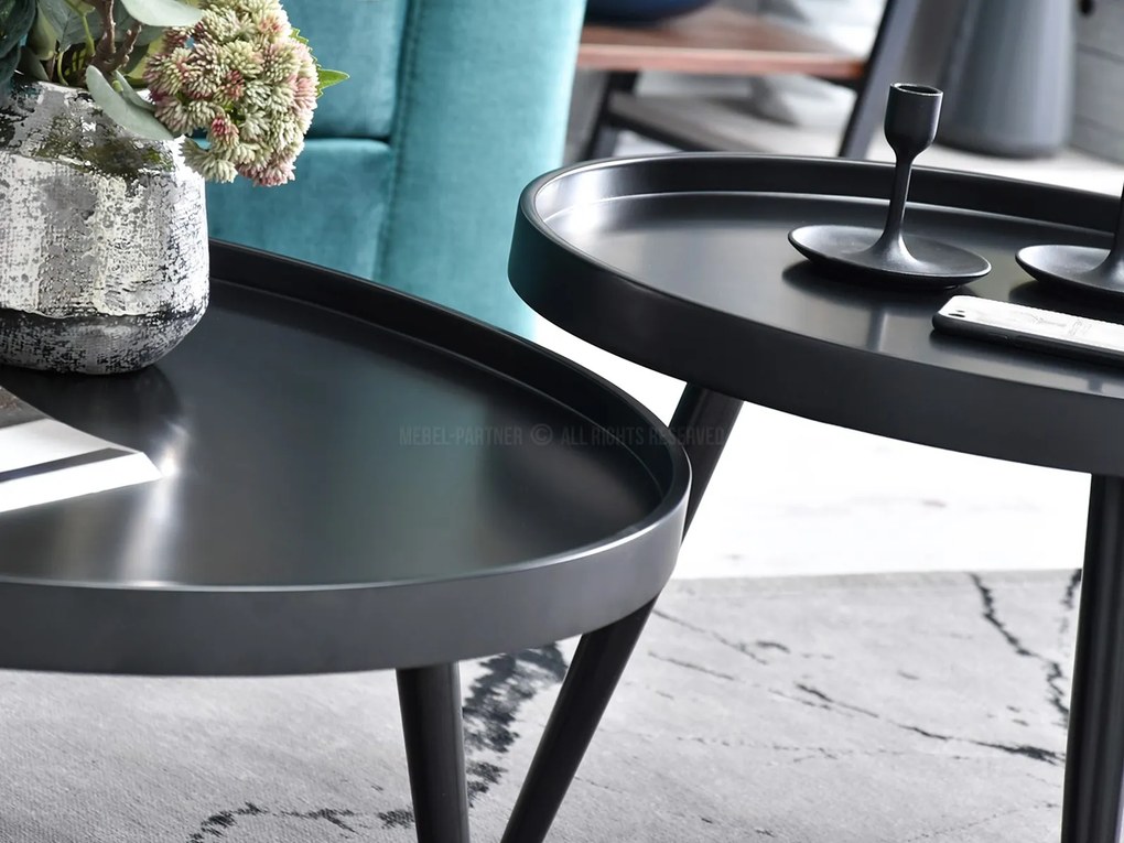 Măsuță de cafea Lantan Zest Xl (negru + negru). 1111841