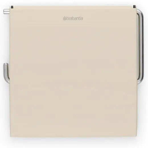 Suport hartie igienica Brabantia ReNew 1006265, Rezistent la coroziune, Bej