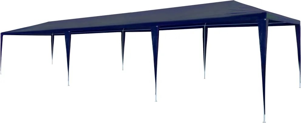 vidaXL Cort de petrecere, albastru, 3 x 9 m, PE
