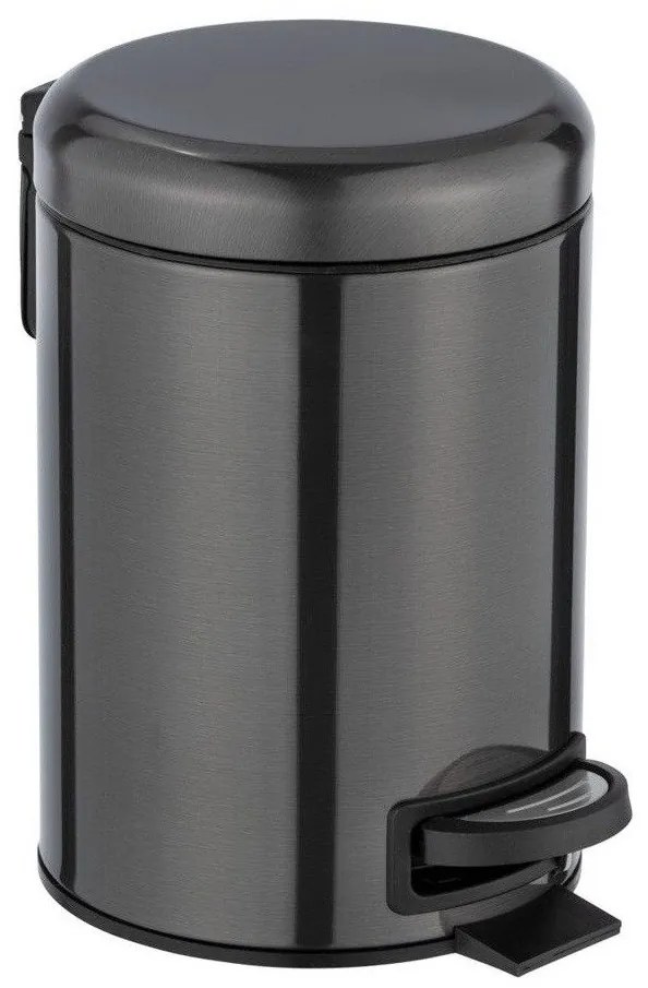 Coș de baie LEMAN, 3 L, WENKO, antracit.