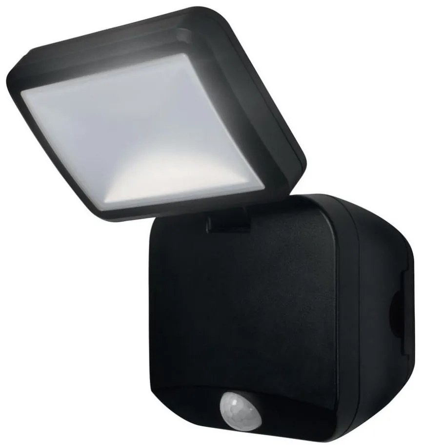 Osram - Proiector LED de perete pentru exterior cu senzor de mișcare BATTERY LED/4W/4xD IP54