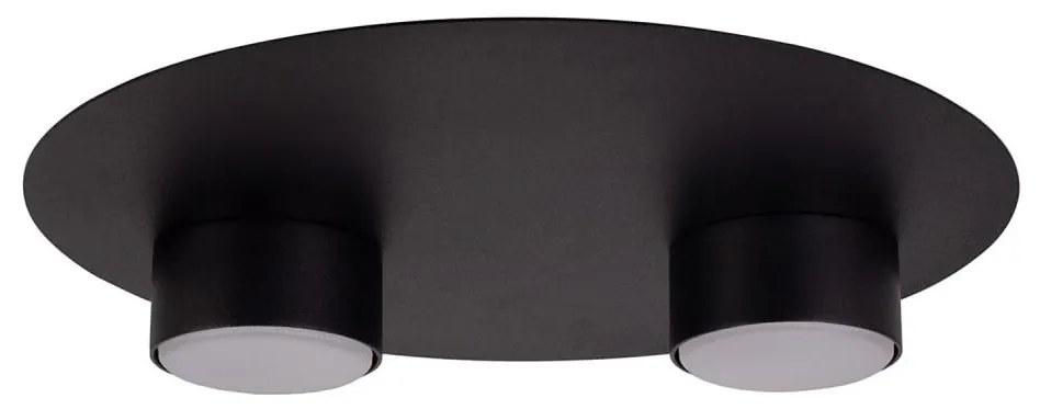 Plafonieră STAR 2xGX53/12W/230V negru