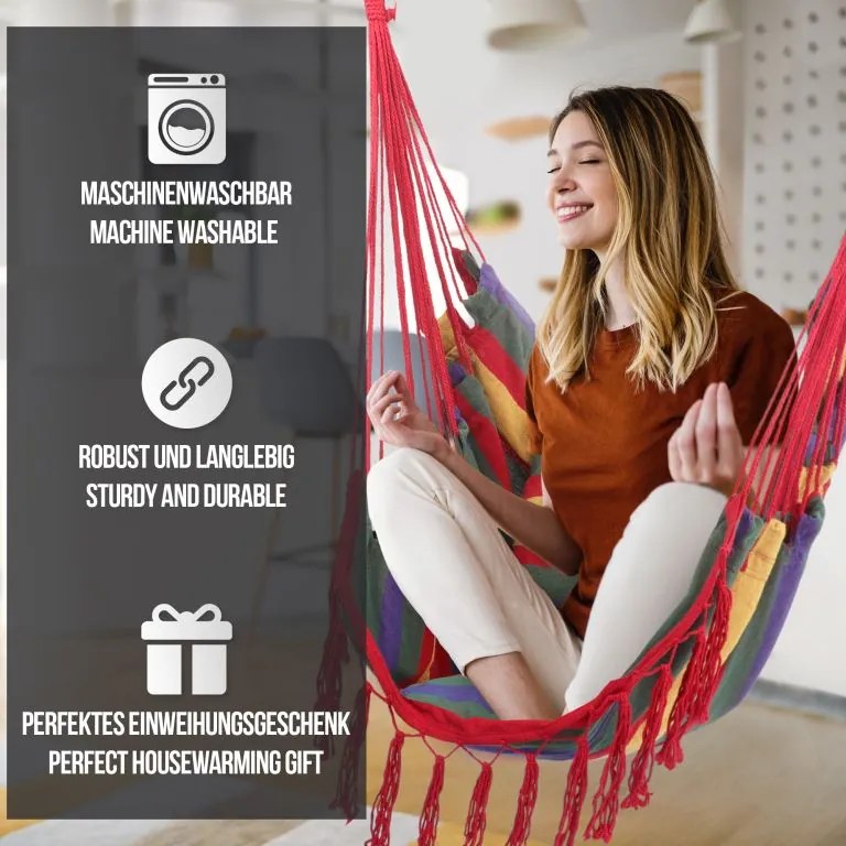 MIADOMODO Balansoar suspendat, colorat