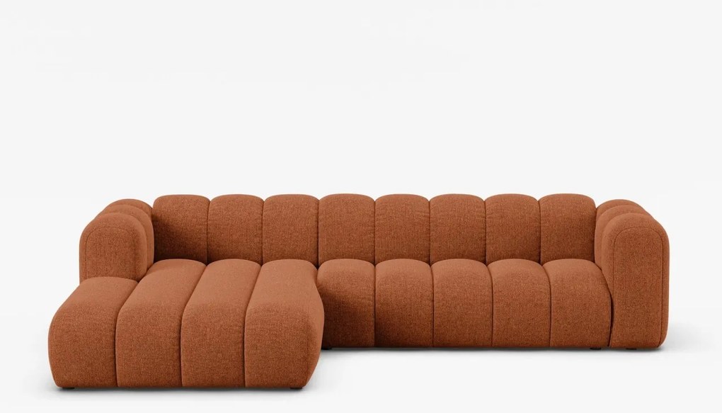 Coltar Lupine 4 locuri chenille Eden L290 cm