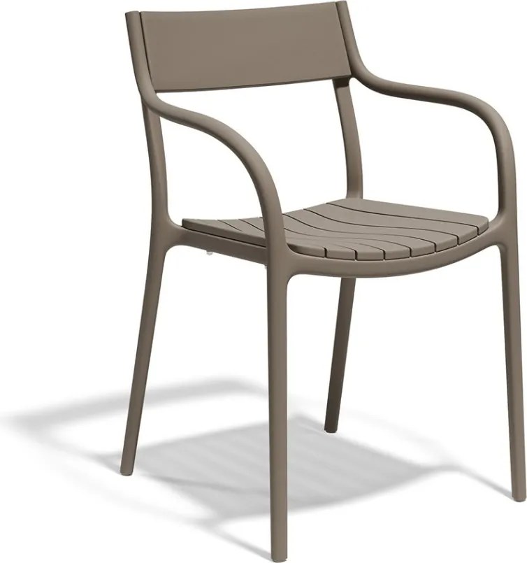 Set de 4 scaune exterior MADISON SLATS