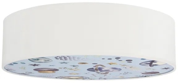 Plafonieră pentru copii KIDDY 2xE27/40W/230V alb/albastru