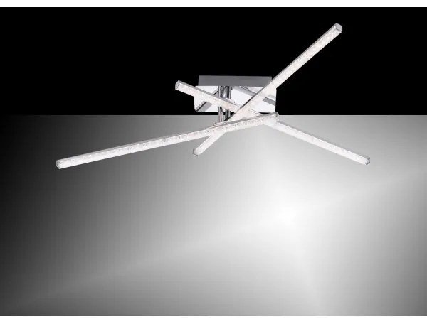 Lustră LED aplicată SIMON 3xLED/5W/230V crom lucios Leuchten Direkt 11293-17