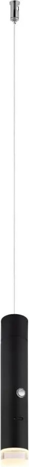 Globo 16060 - Lampă LED tactilă cu dimmer, reîncărcabilă 2-în-1 PELO LED/2W/230/5V, negru