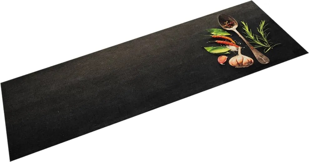 vidaXL Covor de bucătărie lavabil Spices, 45x150 cm, catifea