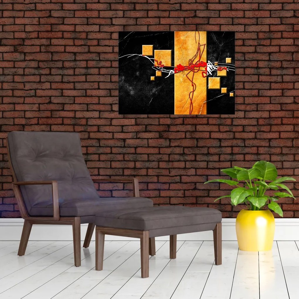 Tablou abstract - Dansatoare (70x50 cm)