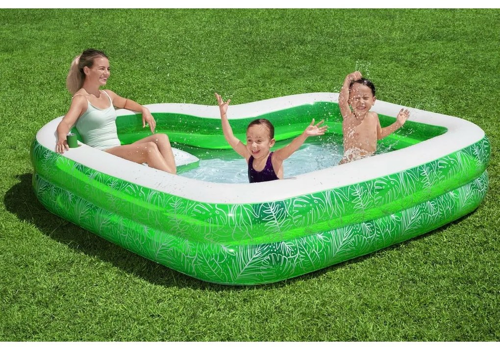 Piscină gonflabilă de familie Bestway Paradise, 231 x 231 x 51 cm