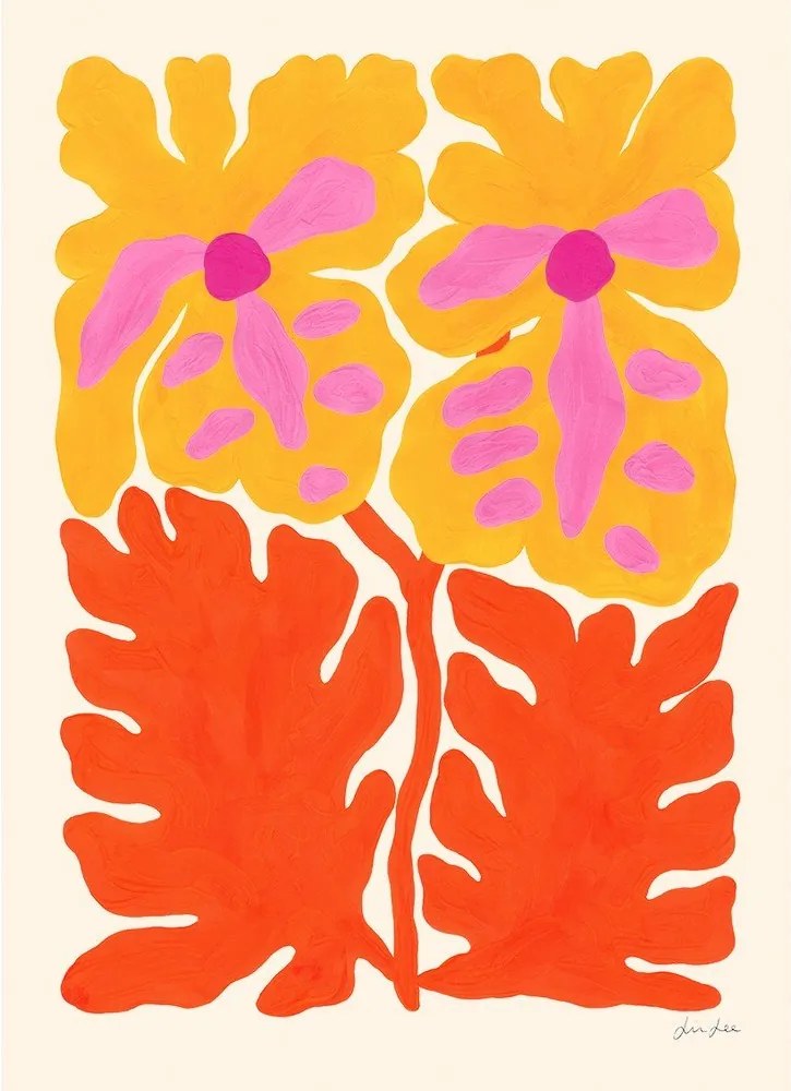 Poster 30x40 cm Overgrown – Liv Lee – The Poster Club