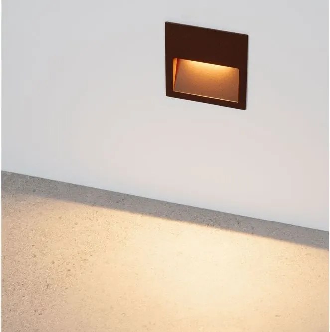 Spot incastrabil exterior IP65, LED CCT Til corten