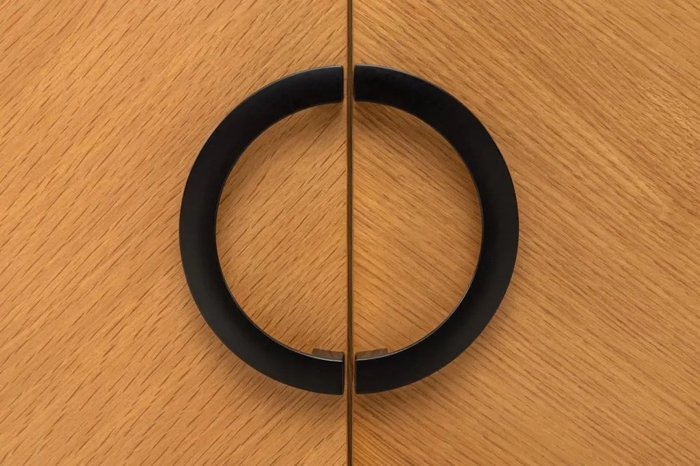 Comoda TV GRANDEZZA 180cm stejar natural