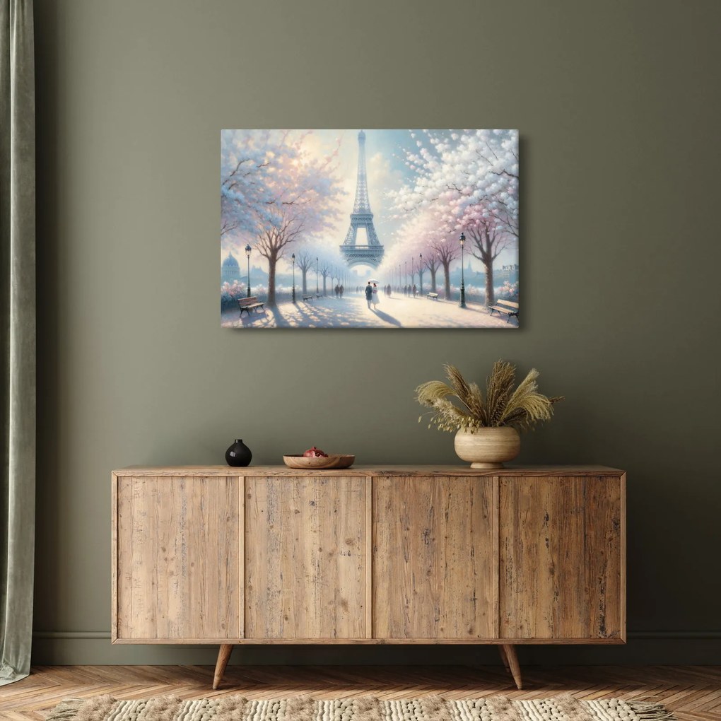 Tablou - Pictură din Paris (90x60 cm)