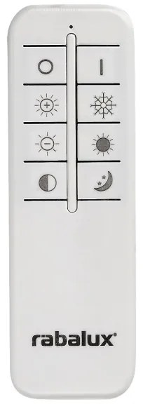 Plafonieră LED dimabilă 50W/230V 3000-6000K Rabalux + telecomandă