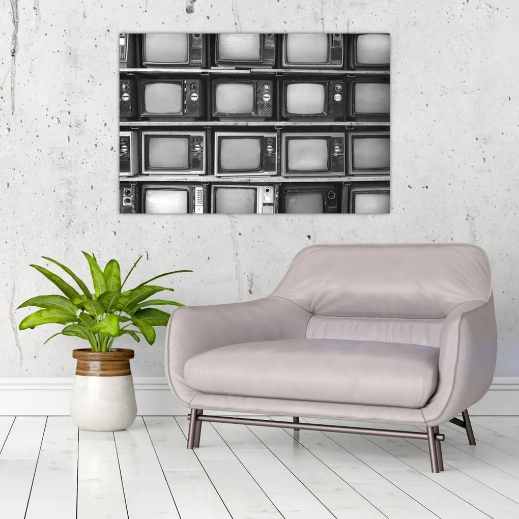 Tablou - Retro TV (90x60 cm)