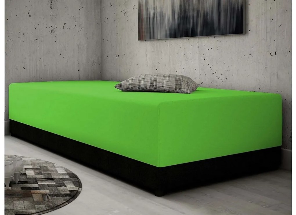 Supermobel Canapea KOLO, 200x80x40, dubai/negru