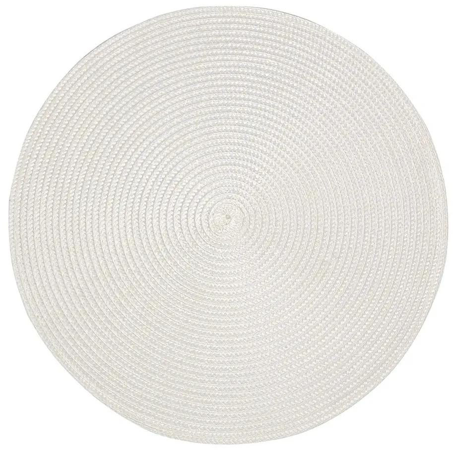 Suport de farfurie Altom Straw alb, diametru 38 cm, set de 4 buc.
