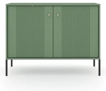 Comodă LUE verde/neagră