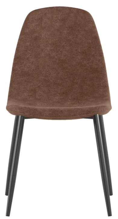 STONES Scaun din piele ecologică 44cm X 50cm H. 84cm | Aosom Romania