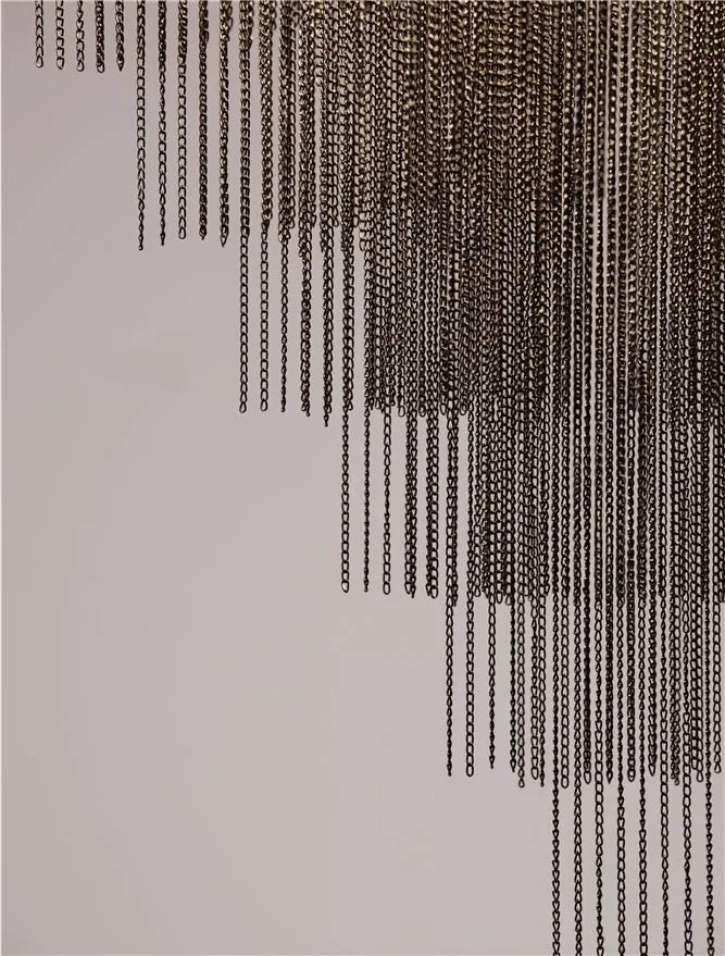 Lustra LED suspendata design modern REVIA negru