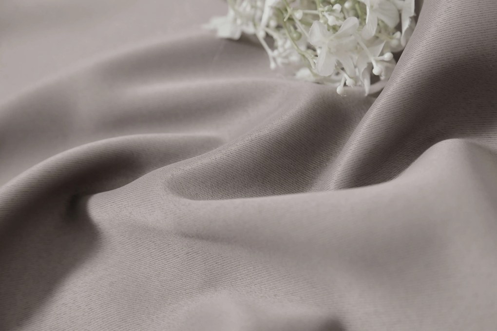 Draperie gri-maro OXFORD 140x250 cm Agatat: Inele metalice