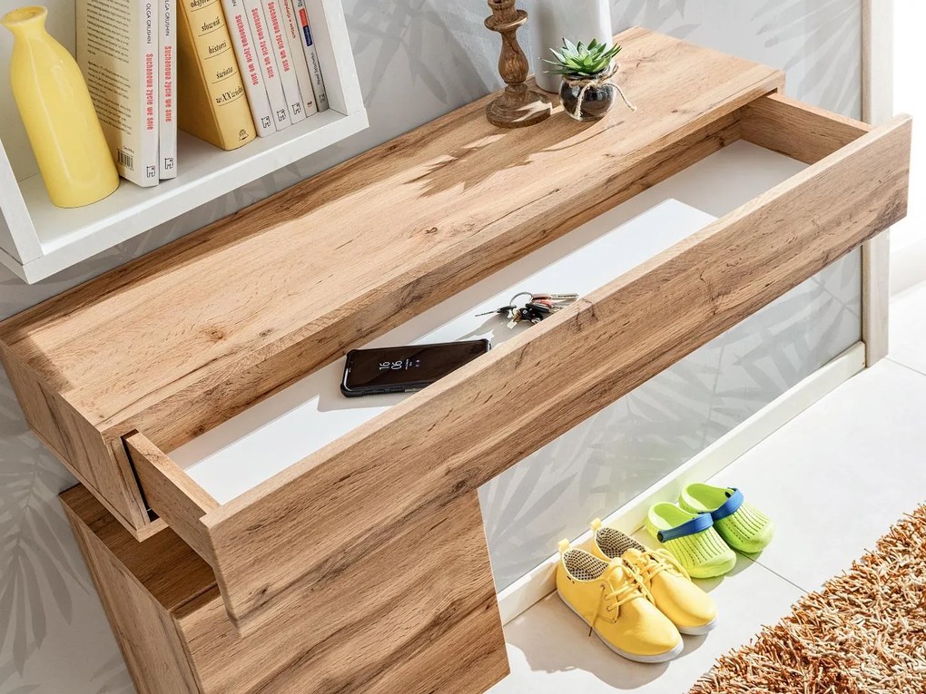 Raft de perete Enderly (stejar wotan). Promo -12%. 1097607