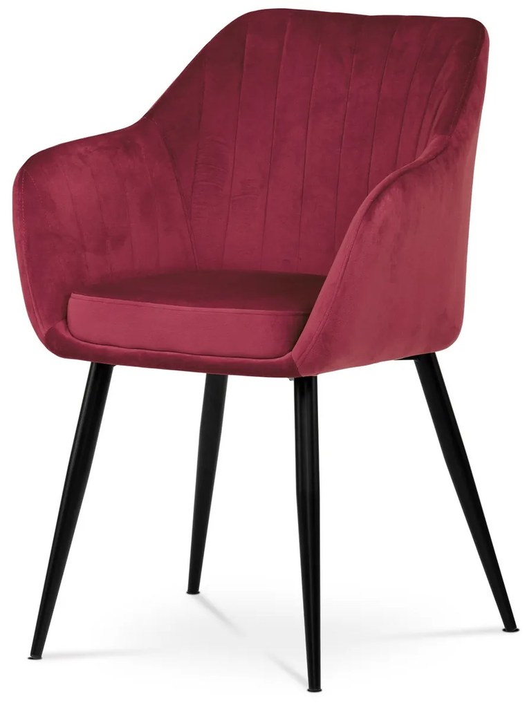 Set de scaune de sufragerie PIKA RED4, 2 buc