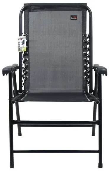 Scaun de grădină pliabil negru