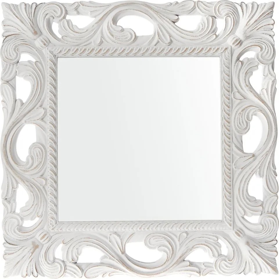 Oglinda din lemn Imperia Blanche