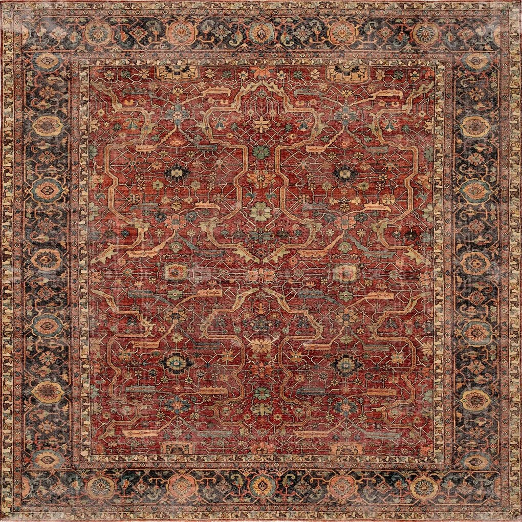 Covor, Eexfab449, 80x300 cm, Multicolor