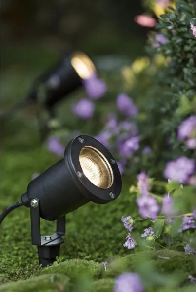 Lampă LED RGBW dimmabilă de exterior BLAKE 1xGU10/4,8W/230V IP65 + telecomandă